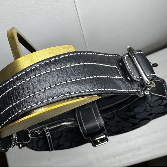 🖤 Coach Soho Signature Jacquard Buckle Hobo Bag - Picture 5 of 16